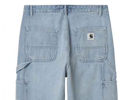 Carhartt Women Pierce Pant Straight Blue Light Stone Washed I031251