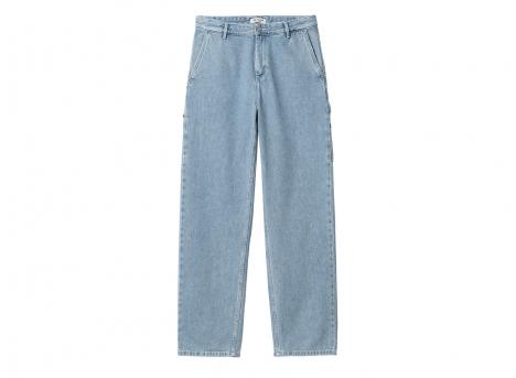 Carhartt Women Pierce Pant Straight Blue Stone Bleached I031251