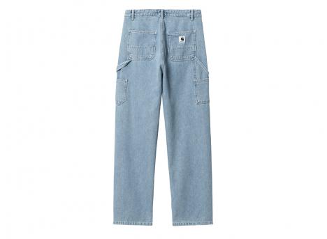 Carhartt Women Pierce Pant Straight Blue Stone Bleached I031251