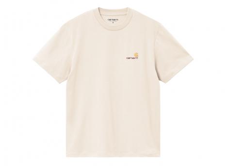 Carhartt Women American Script Tshirt Moonbeam I032218