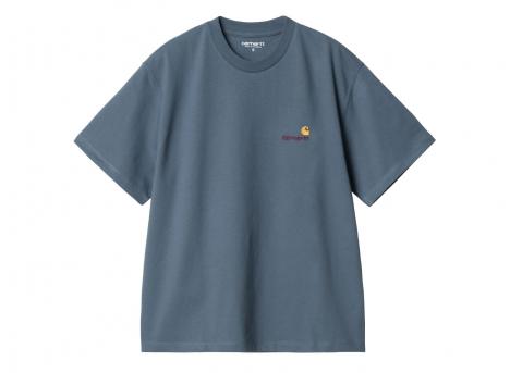 Carhartt Women American Script Tshirt Positano I032218