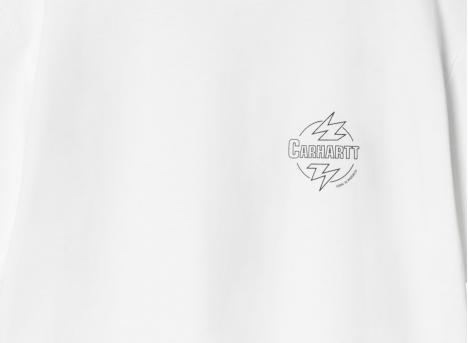 Carhartt W Blaze Tshirt White / Black I033676