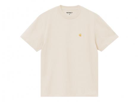 Carhartt Women Chase Tshirt Natural / Gold I033045
