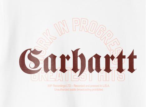 Carhartt Women Greatest Hits 01 Tshirt White I034400