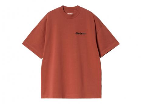 Carhartt Women Greatest Hits 02 Tshirt Vermillion / Black I034401