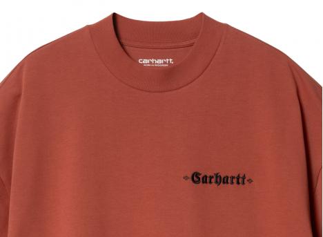 Carhartt Women Greatest Hits 02 Tshirt Vermillion / Black I034401