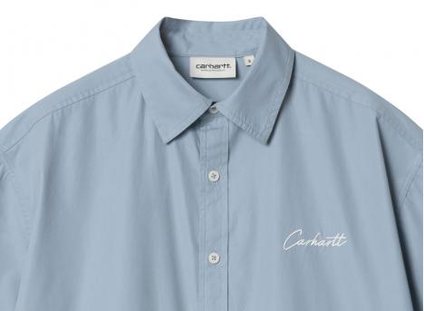 Carhartt W Jaxon Shirt Froxed Blue / Wax I033080