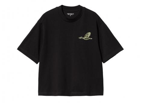 Carhartt W Kainosho Tshirt Black / Arctic Lime I033681