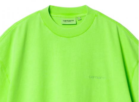 Carhartt Women Lumo Tshirt Lumo Green Garment Dyed I034377