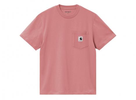 Carhartt Women Pocket Tshirt Dusty Rose I032215