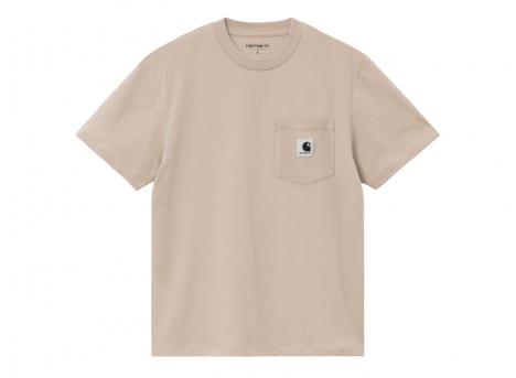 Carhartt Women Pocket Tshirt Fleur De Sel I032215