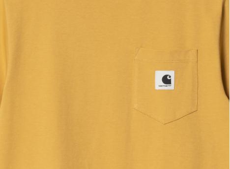 Carhartt W Pocket Tshirt Sunray I032215