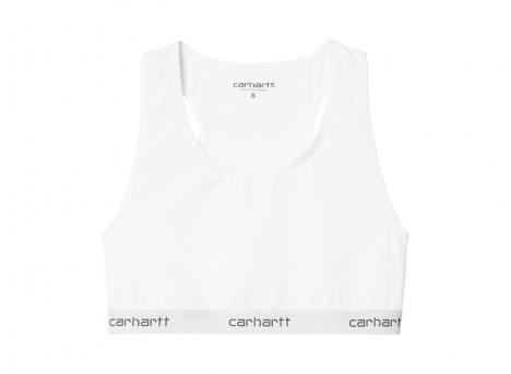 Carhartt Women Script Racer Tank White I032943