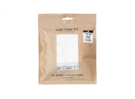 Carhartt Women Script Racer Tank White I032943