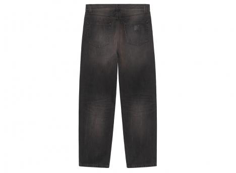 Carhartt WIP Aaron Pant Black Tobacco Used Wash I036728.89.0R.00