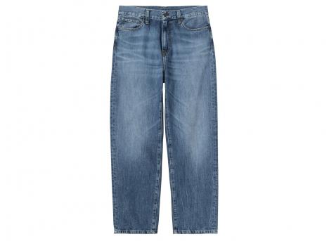 Carhartt WIP Aaron Pant Blue Marble Used Wash I036728.01.7X.00