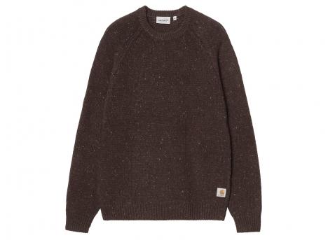 Carhartt WIP Anglistic Sweater Speckled Tobacco I010977.3YN.XX.03