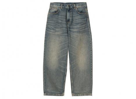 Carhartt WIP Brandon Pant Blue Worn Used Wash I035893.01.4Q.03