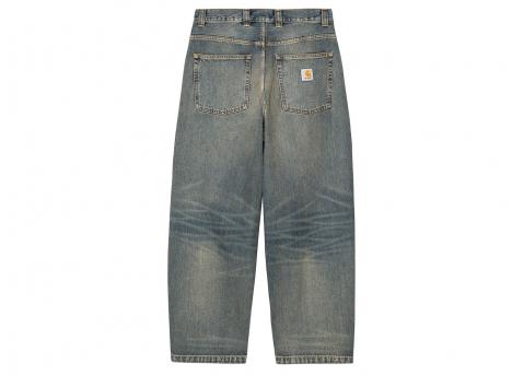 Carhartt WIP Brandon Pant Blue Worn Used Wash I035893.01.4Q.03