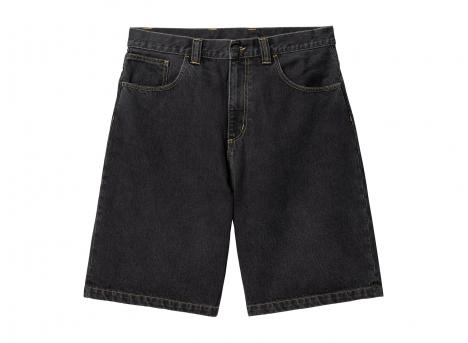 Carhartt WIP Brandon Short Denim Black stone washed I037161