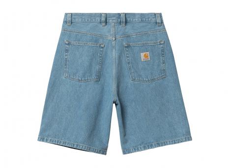 Carhartt WIP Brandon Short Denim Blue stone bleached I037161