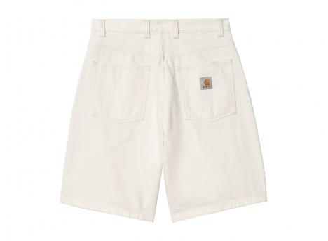 Carhartt WIP Brandon Short Denim White rinsed I037161