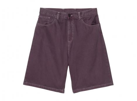Carhartt WIP Brandon Short Twill Cozy Purple stone dyed I036504