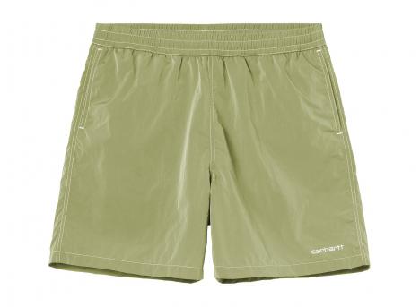 Carhartt WIP Canby Swim Trunks Gentle Green / White I034570