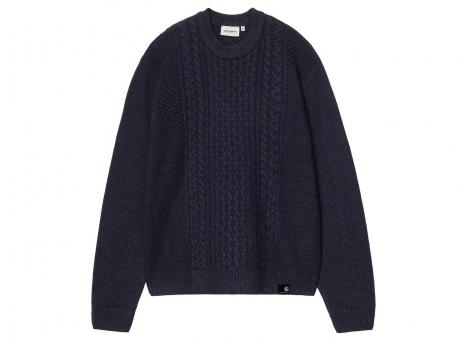 Carhartt WIP Caster Knit Sweater Dark Navy I037034.1C.XX.03