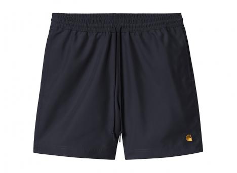 Carhartt WIP Chase Swim Trunks Dark Navy / Gold I035062