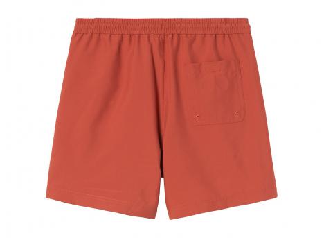 Carhartt WIP Chase Swim Trunks Oxide Red / Gold I035062