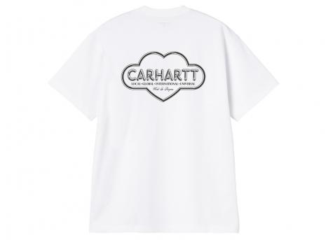 Carhartt WIP Cloud Heart Tshirt White I036244