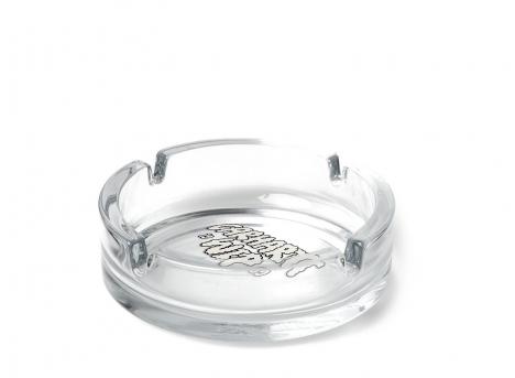 Carhartt WIP Cloud Script Ashtray Glass Clear I036960