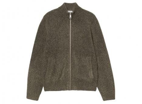 Carhartt WIP Curtis Sweater Jacket Tangled Shungite I037033.3ZA.XX.03
