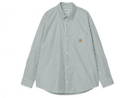 Carhartt WIP Daldry Shirt Office Blue / Wax I035952.3NW.XX.03