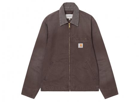 Carhartt WIP Detroit Jacket Canvas Shale / Shale stone canvas I034819