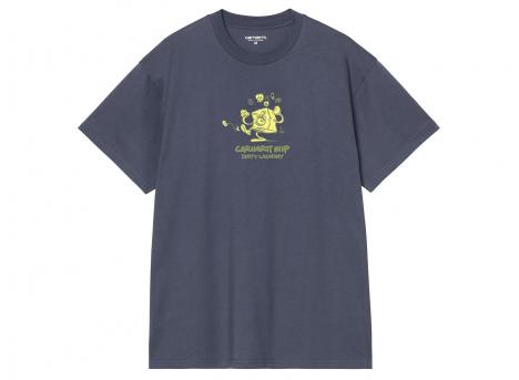 Carhartt WIP Dirty Laundry Tshirt Blue I037262.01.XX.03