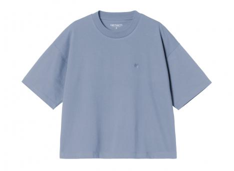 Carhartt WIP Femme Chester Tshirt Gentle Blue I030656