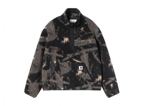 Carhartt WIP Women Elliot High Neck Liner Camo Feather Tree Black I032241.3X8.XX.03