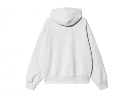 Carhartt WIP Femme Hooded Casey Sweatshirt Ash Heather / Silver I032644.1DQ.XX.03