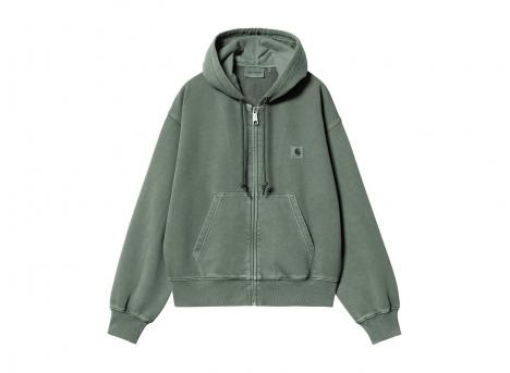 Carhartt WIP Femme Hooded Nelson Jacket Dark Scarab Garment Dyed I033830.3U0.GD.03