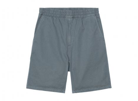 Carhartt WIP Flint Short Twill Cozy Blue garment dyed I030480