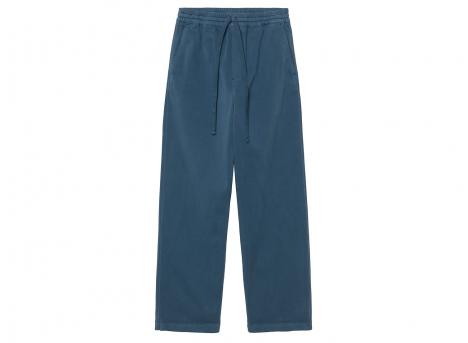 Carhartt WIP Floyde Pant Stretch Twill Blue River garment dyed I034816