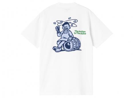 Carhartt WIP Grape Picker Tshirt White I037231.02.XX.03