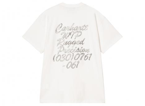 Carhartt WIP Hatching Script Tshirt Wax Garment Dyed I037258.D6.GD.03