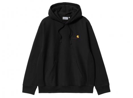 Carhartt WIP Hooded American Script Sweat Black I028279.89.XX.03