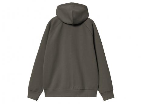 Carhartt WIP Hooded Chase Jacket Shungite / Gold I033664.3X9.XX.03