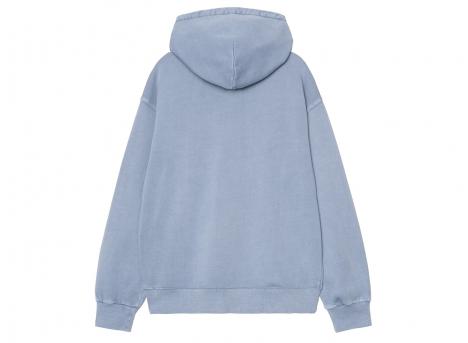 Carhartt WIP Hooded Nelson Sweatshirt Gentle Blue Garment Dyed I029963
