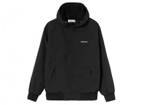 Carhartt WIP Hooded Sail Jacket Black / White I028436.0D2.XX.03