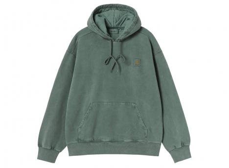 Carhartt WIP Hooded Vista Sweat Dark Scarab Garment Dyed I029523.3U0.GD.03